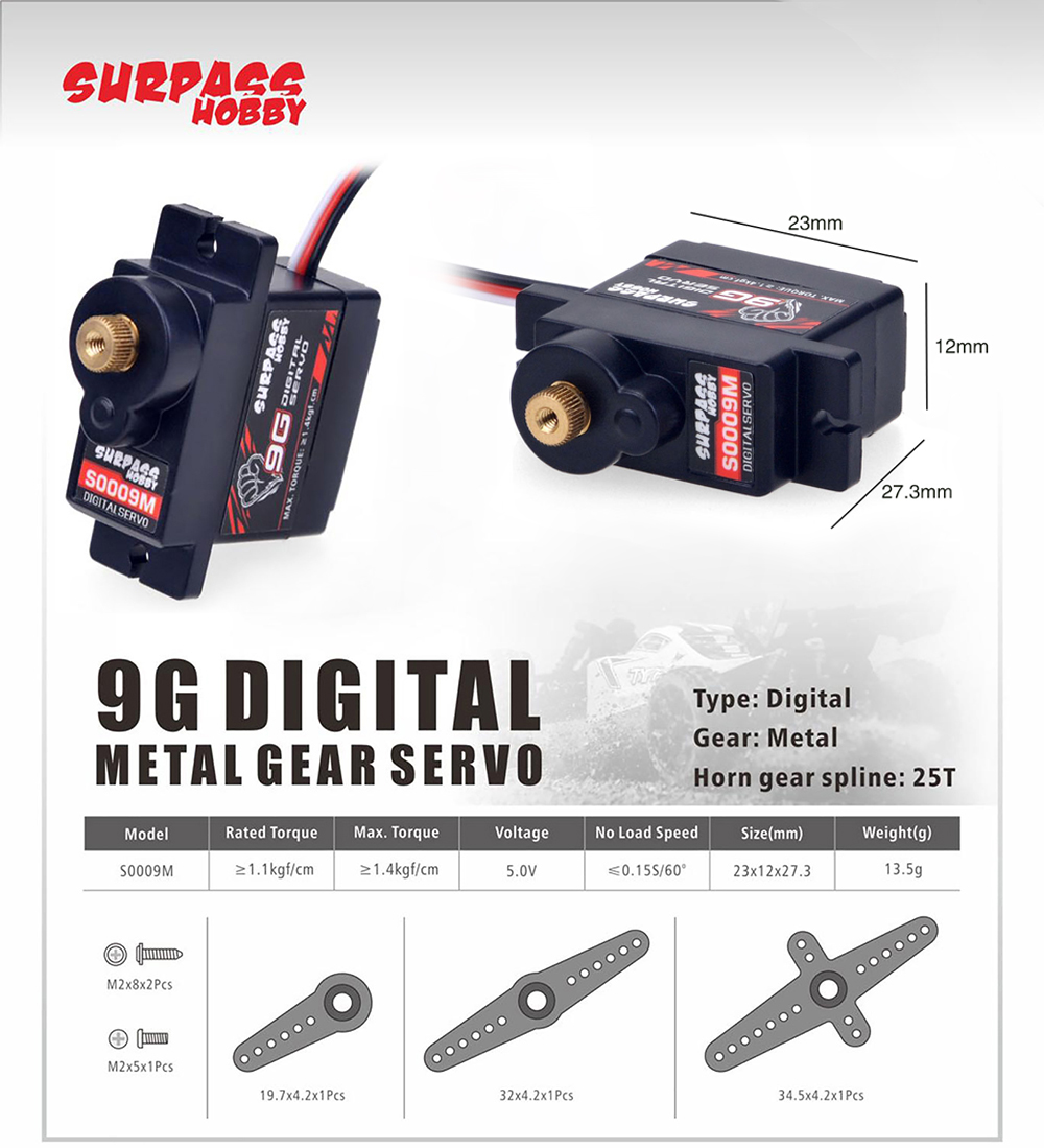 Serwo RC 1/10 High Speed Metal – Brushless Motor Thrust Test Stand recenzja i cena